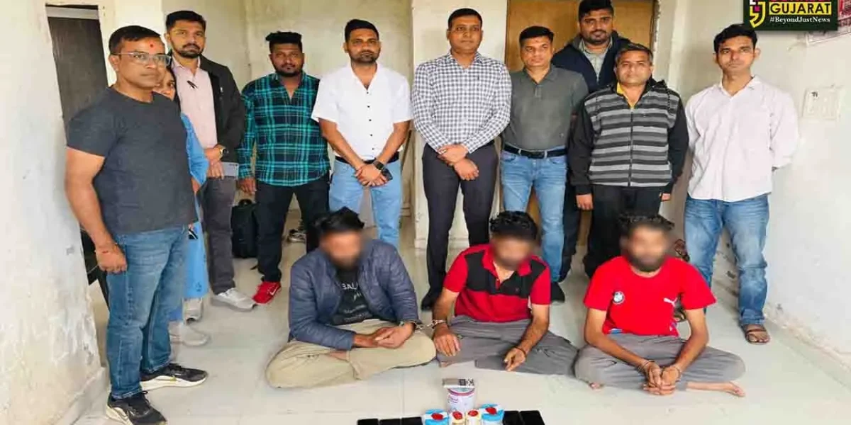 ભરૂચ: SOGએ MD ડ્રગ્સ અને અફીણનો જથ્થો ઝડપી પાડ્યો, રૂ.1.90 લાખના મુદ્દામાલ સાથે 3 આરોપીની ધરપકડ