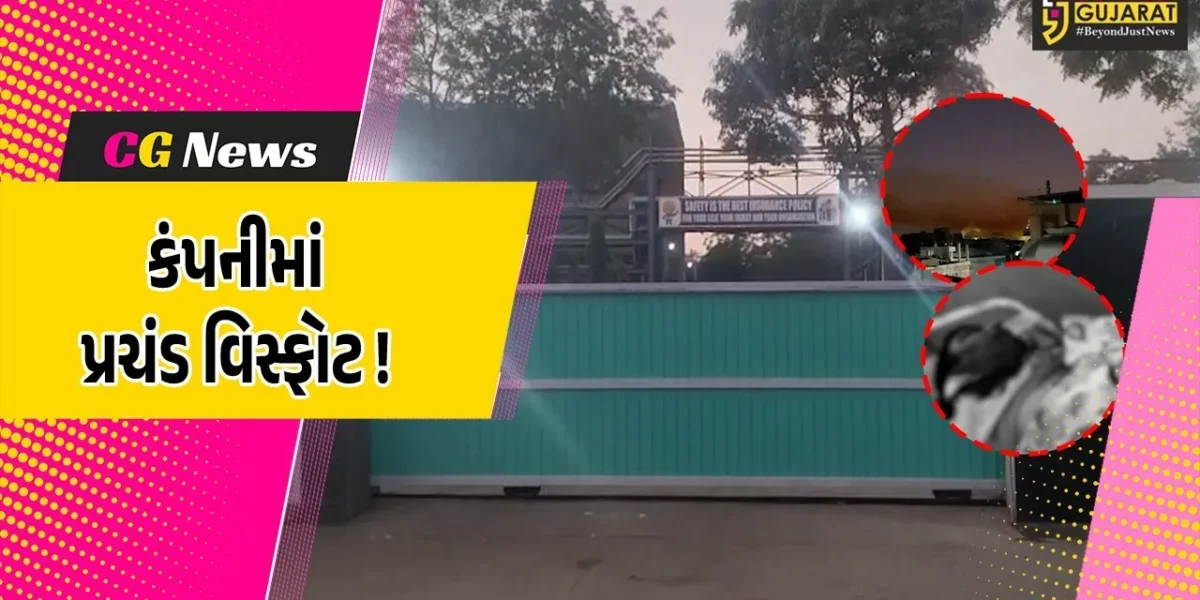 ભરૂચ: ઝઘડિયા GIDCની નાઈટ્રેકસ કંપનીમાં પ્રચંડ ધડાકો, એક કામદારનું મોત-એક સારવાર હેઠળ