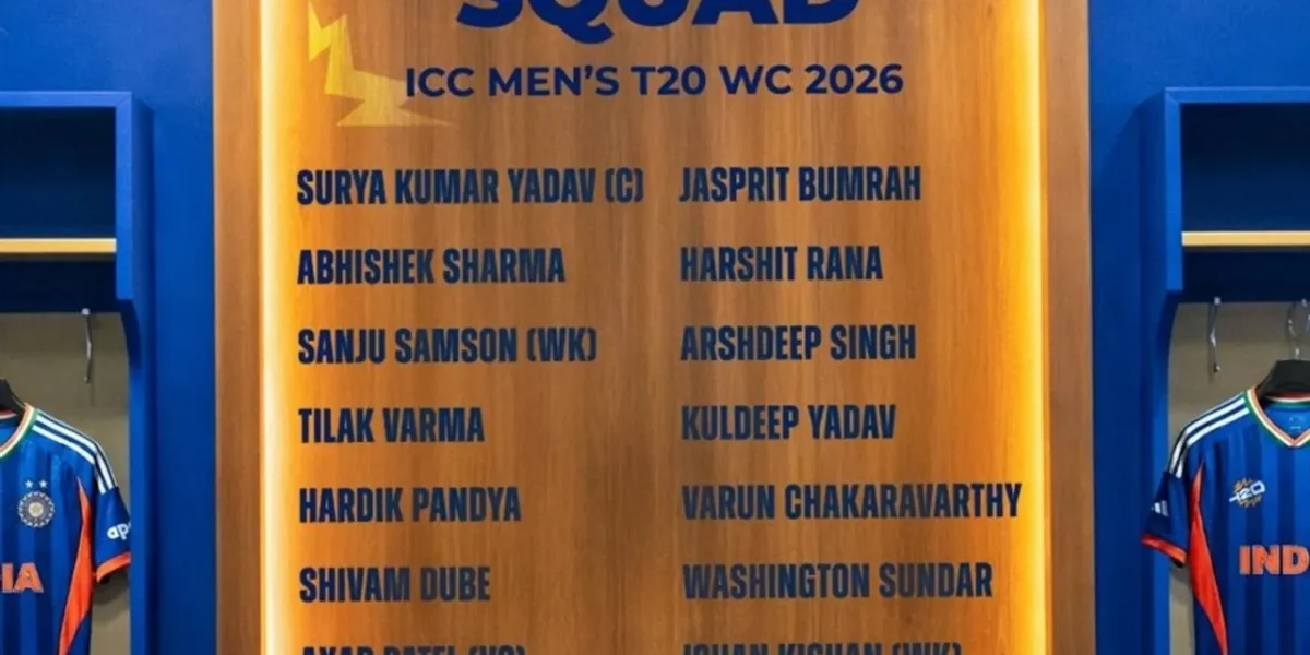 T20 વર્લ્ડ કપ માટે ભારતની 15 સભ્યોની ક્રિકેટ ટીમની BCCIએ જાહેરાત કરી, સૂર્યકુમાર યાદવ ટીમ ઈન્ડિયાનું કરશે નેતૃત્વ