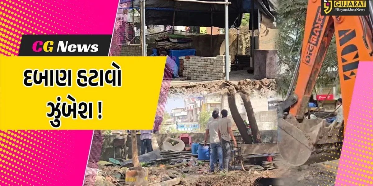 ભરૂચ: નગર સેવા સદન દ્વારા ફરી એકવાર ગેરકાયદેસર દબાણો દૂર કરાયા, ફરી દબાણ ન થાય એ માટે કરાશે મોનીટરીંગ