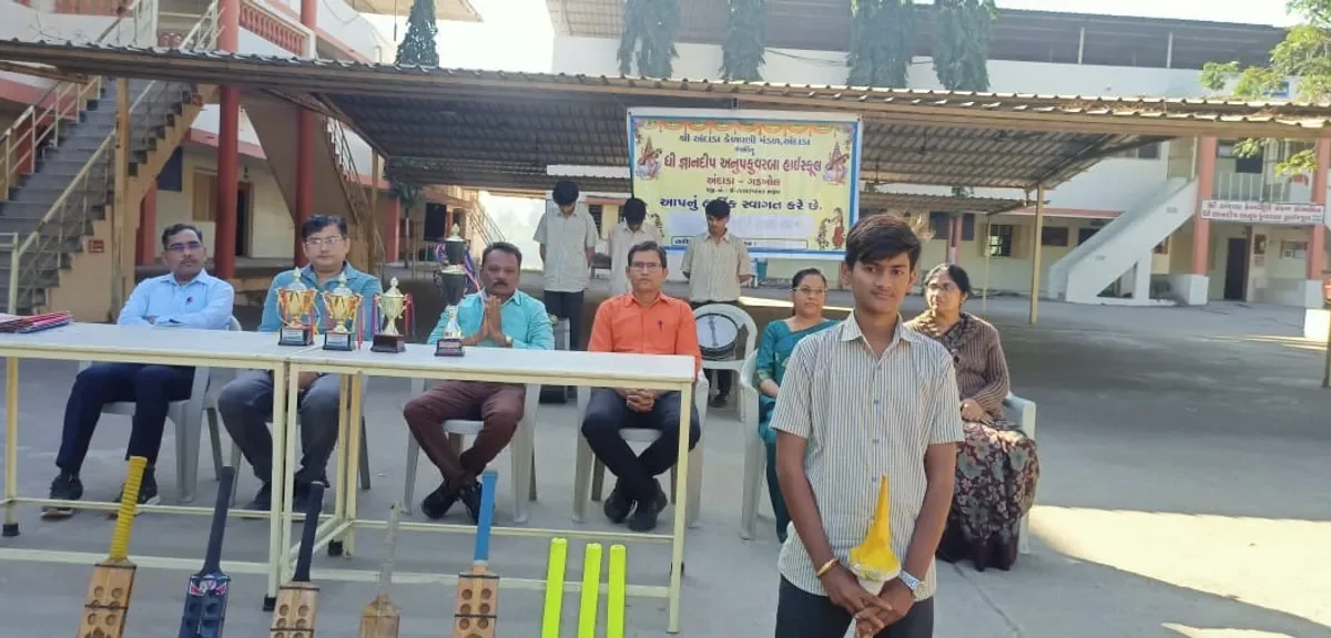 અંકલેશ્વર: અંદાડાની જ્ઞાનદીપ અનુપ કુંવરબા હાઈસ્કૂલમાં સ્પોર્ટ્સ ડેની કરાય ઉજવણી
