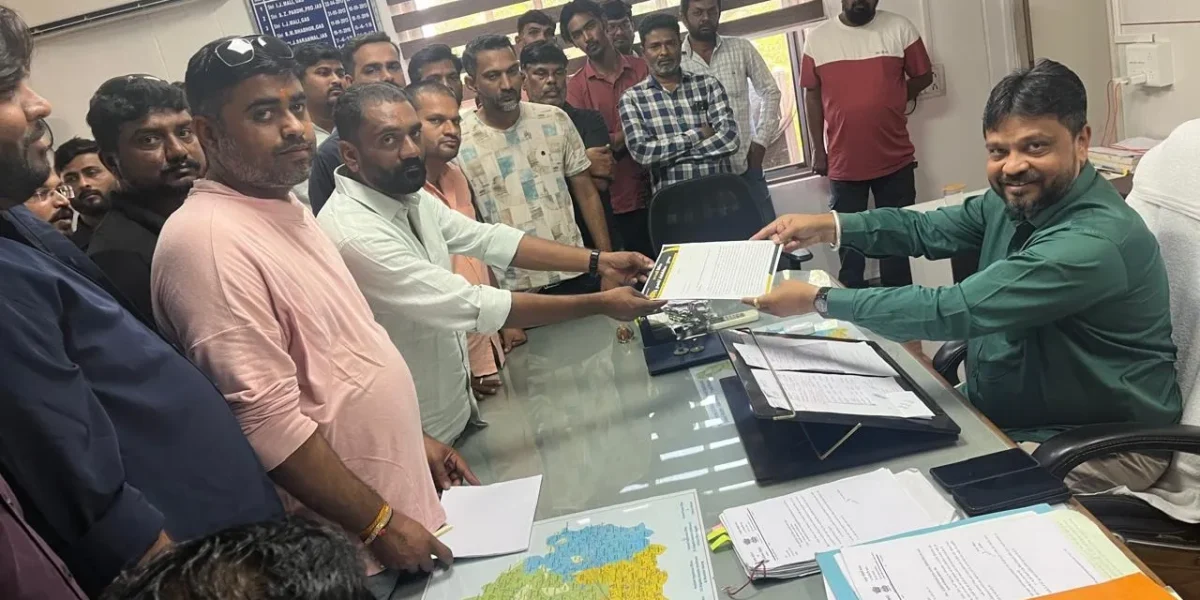 ભરૂચ: રાજપારડી સિલિકા ટ્રાન્સપોર્ટ એસોસિએશન દ્વારા માંડોવી મિનરલ્સના વિરોધમાં પ્રાંત અધિકારીને આવેદનપત્ર પાઠવ્યું