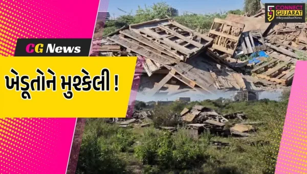 અંકલેશ્વર: ભડકોદ્રા ગામની સીમમાં વેસ્ટનો નિકાલ કરાયો, રસ્તો બંધ થઈ જતા ખેડૂતો-પશુપાલકોને મુશ્કેલી