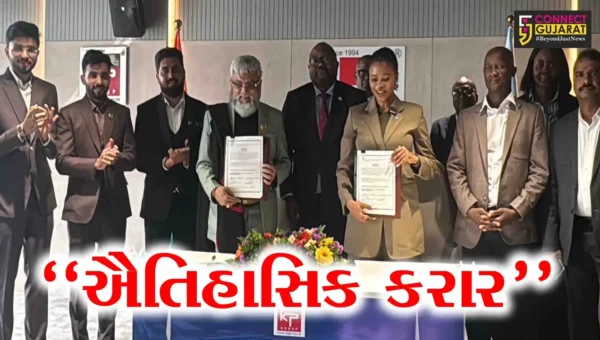 ભરૂચ : KP ગ્રુપ અને બોત્સ્વાના સરકાર વચ્ચે રૂપિયા 36,000 કરોડના ઐતિહાસિક કરાર,5 ગીગાવોટના રિન્યુએબલ પ્રોજેક્ટ્સ સ્થપાશે