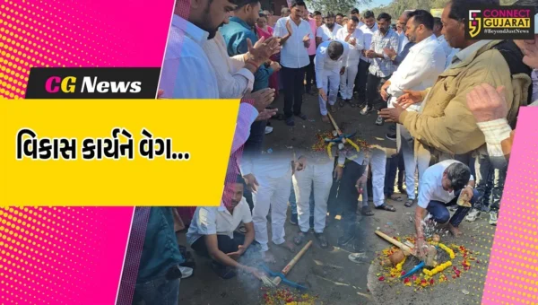 ભરૂચ : રાજપારડીથી નેત્રંગને જોડતો 10 KMનો માર્ગ બનશે PQC ફોરલેન, ધારાસભ્ય રિતેશ વસાવાના હસ્તે ખાતમુહૂર્ત કરાયું