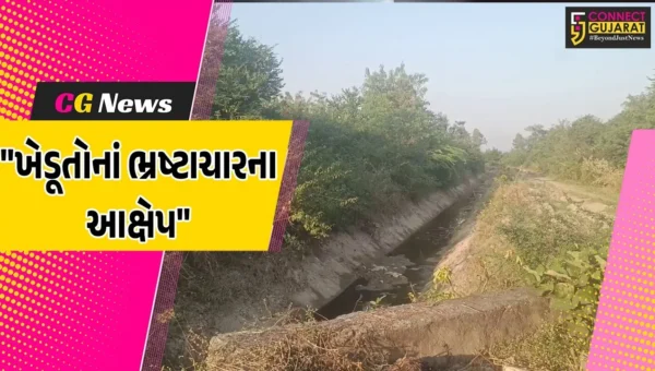ગીર સોમનાથ : કોડીનારનાં શીંગવડા ડેમની કેનાલ સફાઈ કામગીરી મુદ્દે વિવાદ,ખેડૂતોનાં ભ્રષ્ટાચારના આક્ષેપ
