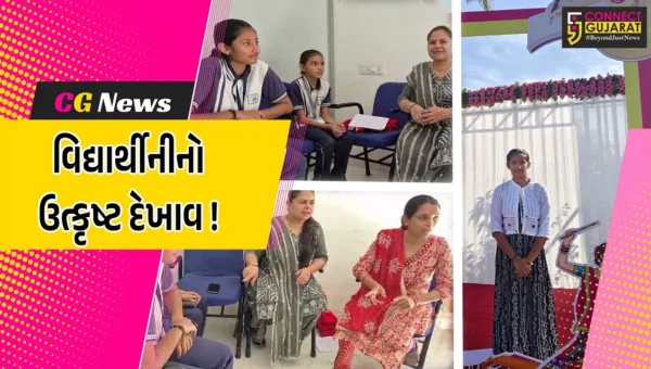 અંકલેશ્વર: સંસ્કારદીપ વિદ્યાલયની વિદ્યાર્થીનીએ ઝોન કક્ષાના કલામહાકુંભની લોકવાર્તા સ્પર્ધામાં ઉત્કૃષ્ટ દેખાવ કર્યો