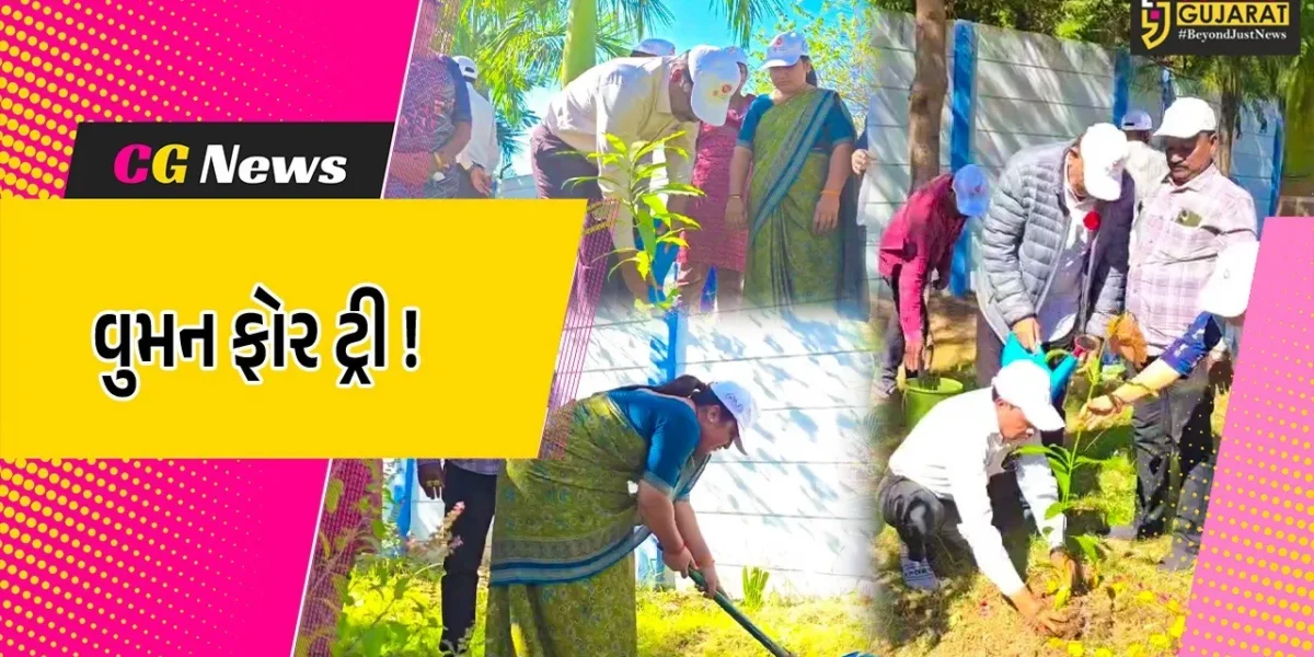 ભરૂચ: નગર સેવા સદન દ્વારા વુમન ફોર ટ્રી અભિયાનનો પ્રારંભ, 200 વૃક્ષનું કરાયુ રોપાણ