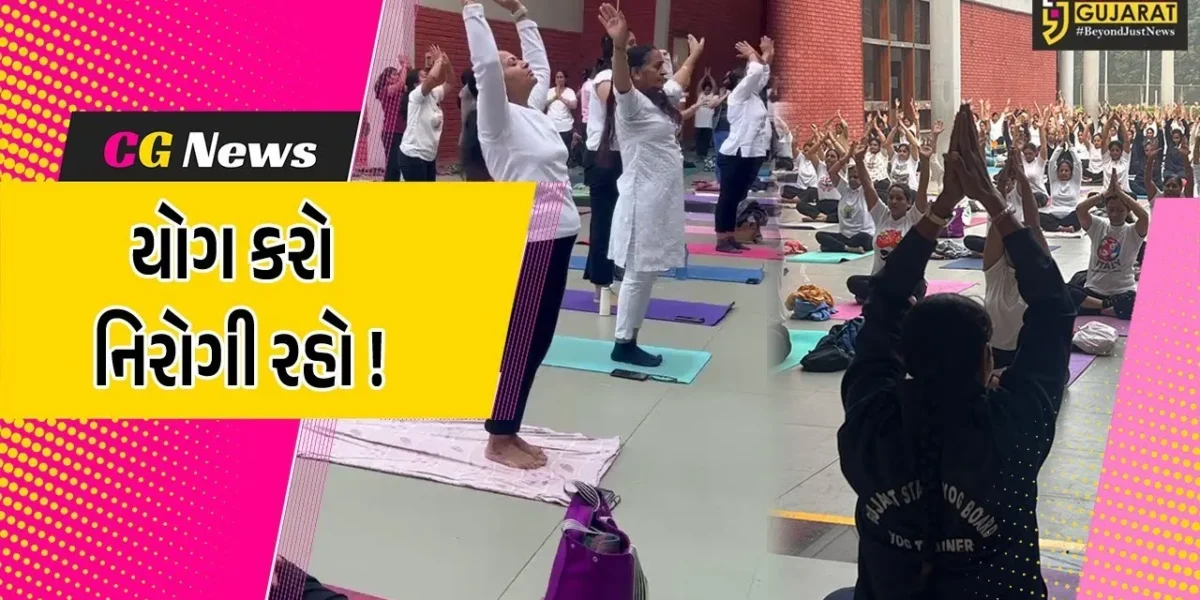 ભરૂચ: નવા વર્ષના પ્રથમ દિવસે યોગ શિબિર યોજાય, મોટી સંખ્યામાં યોગવીરોએ જોડાય કર્યા સૂર્ય નમસ્કાર !