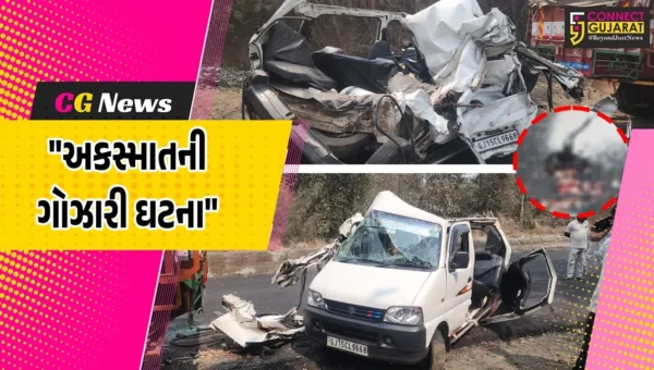વલસાડ : કપરાડાના કુંભઘાટ નજીક ટ્રક અને ઈક્કો કાર વચ્ચે સર્જાયો ગમખ્વાર અકસ્માત,5 લોકોના કરૂણ મોત