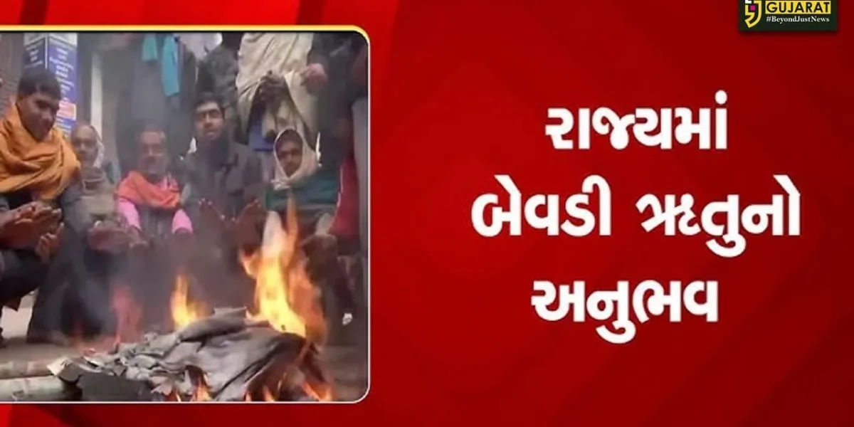 ગુજરાતમાં બેવડી ઋતુનો અનુભવ,વહેલી સવારે ગુલાબી ઠંડી અને બપોરે ગરમી અહેસાસ!