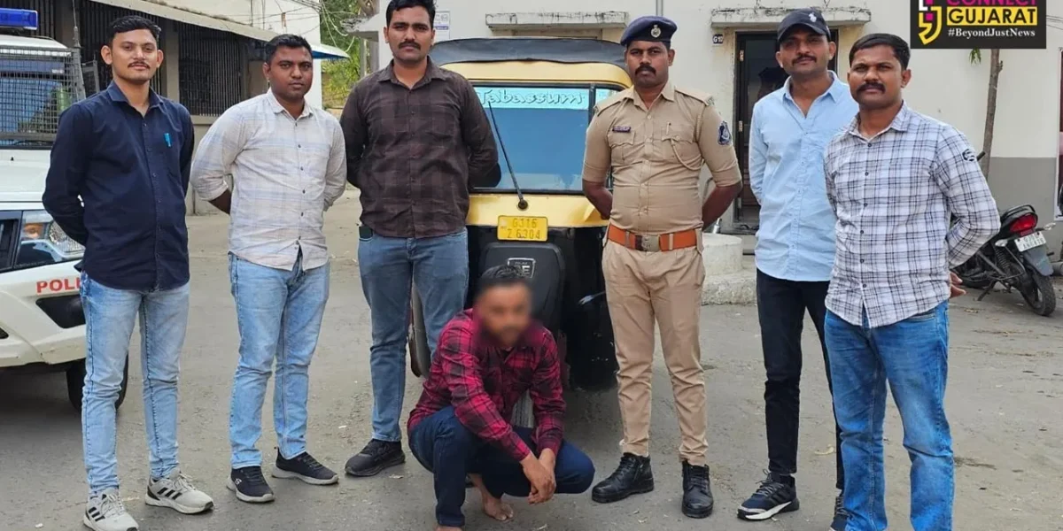 અંકલેશ્વર: રિક્ષા ચોરી કરી દુબઈ ભાગી રહેલો શખ્સ અમદાવાદ એરપોર્ટ પરથી ઝડપાયો