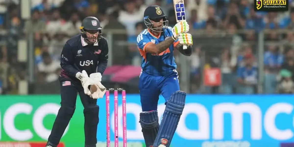 T20 વર્લ્ડ કપમાં USAને ભારતે 162 રનનો ટાર્ગેટ આપ્યો