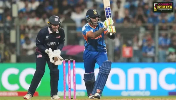 T20 વર્લ્ડ કપમાં USAને ભારતે 162 રનનો ટાર્ગેટ આપ્યો