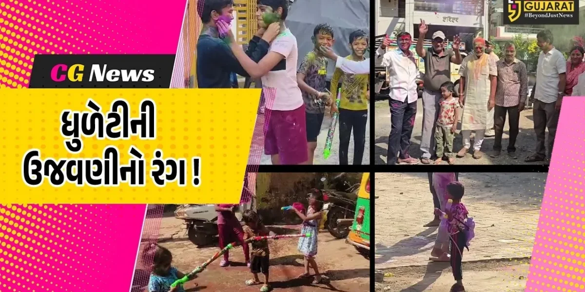 ભરૂચ- અંકલેશ્વર શહેર સહિત જિલ્લામાં ધુળેટીની રંગારંગ ઉજવણી, એકમેકને રંગ લગાવી માણ્યો આનંદ