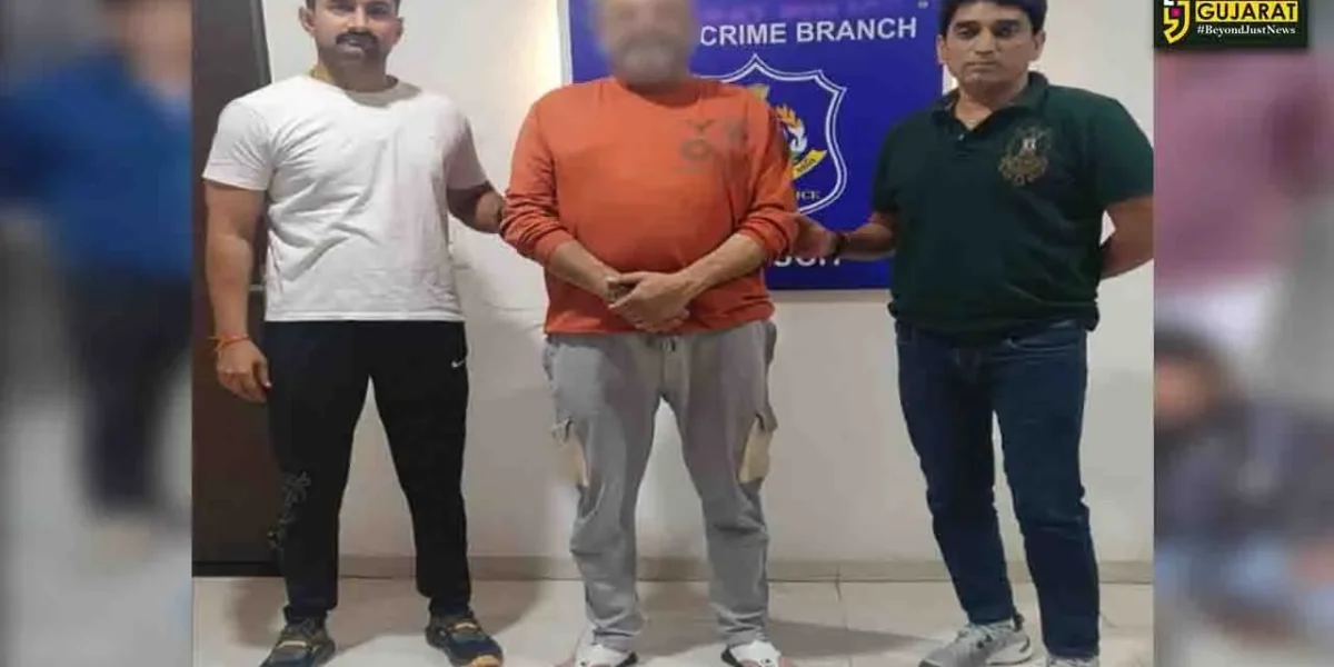 ભરૂચ-સુરત અને અમદાવાદમાં જમીન પચાવી પાડવાના ગુનામાં 7 વર્ષથી ફરાર આરોપીની ક્રાઇમ બ્રાન્ચે કરી ધરપકડ