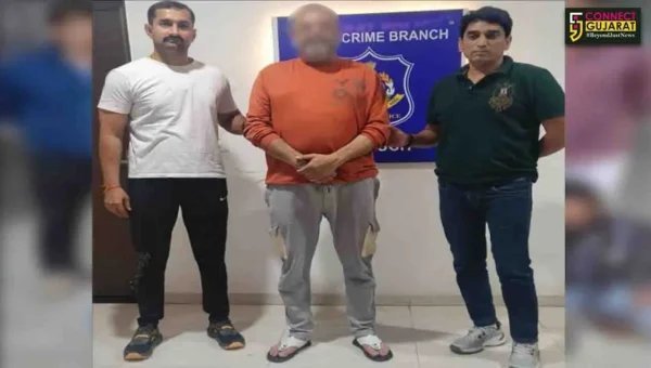ભરૂચ-સુરત અને અમદાવાદમાં જમીન પચાવી પાડવાના ગુનામાં 7 વર્ષથી ફરાર આરોપીની ક્રાઇમ બ્રાન્ચે કરી ધરપકડ