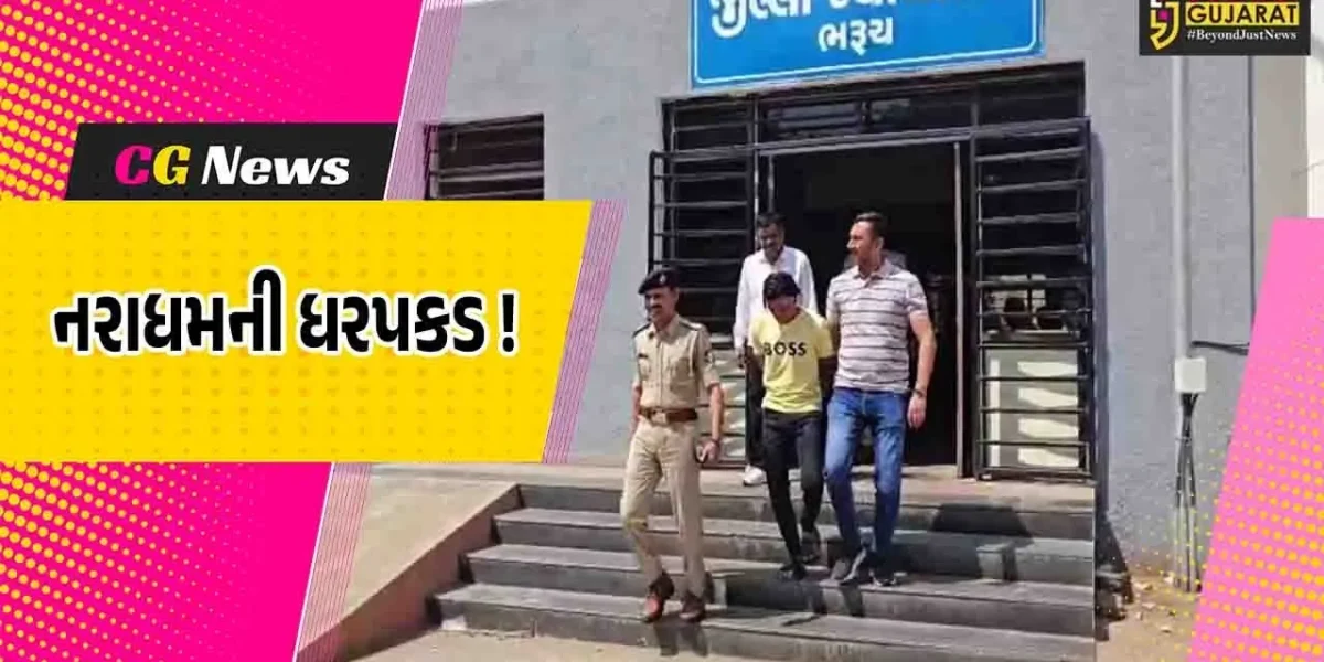 ભરૂચ: ઝૂંપડપટ્ટીમાં 11 વર્ષીય બાળકી સાથે દુષ્કર્મ, નરાધમ આરોપીની સી ડિવિઝન પોલીસે કરી ધરપકડ