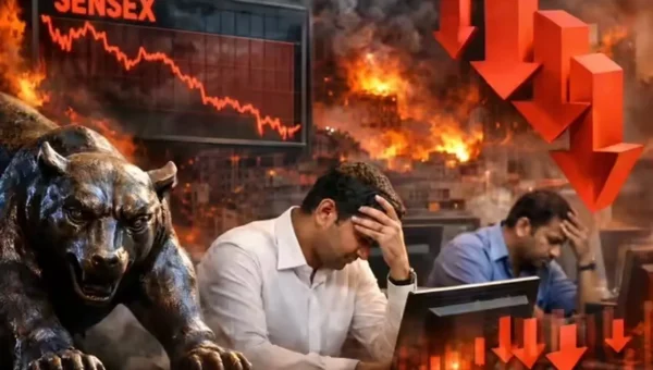 Stock Market : મિડલ ઈસ્ટમાં વધતા તણાવની અસર સ્થાનિક શેરબજાર મળી પર જોવા, સેન્સેક્સ 2400 પોઈન્ટ તૂટ્યો