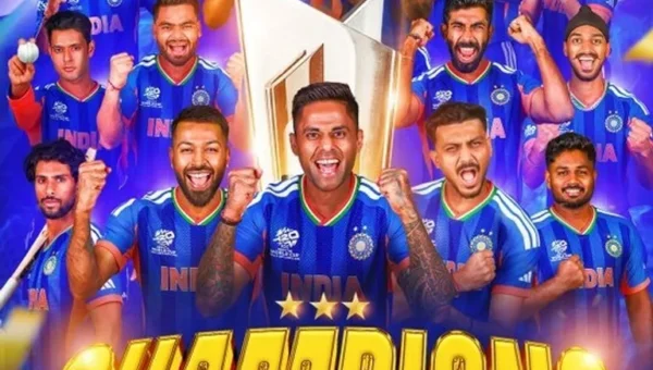 T20 વર્લ્ડ કપ : અમદાવાદમાં ભારતે ઈતિહાસ રચ્યો, T20 વર્લ્ડ કપની ફાઈનલમાં ટીમે ન્યૂઝીલેન્ડને 96 રને હરાવ્યું