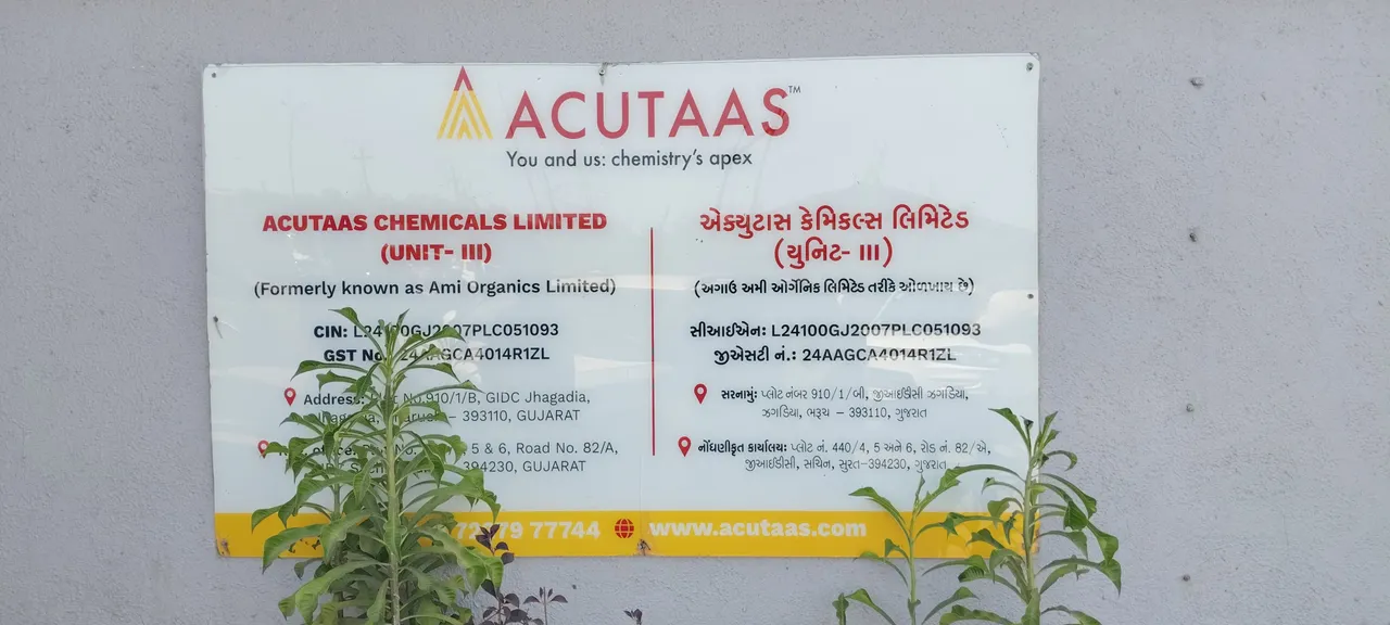 Acutaas Chemical Ltd