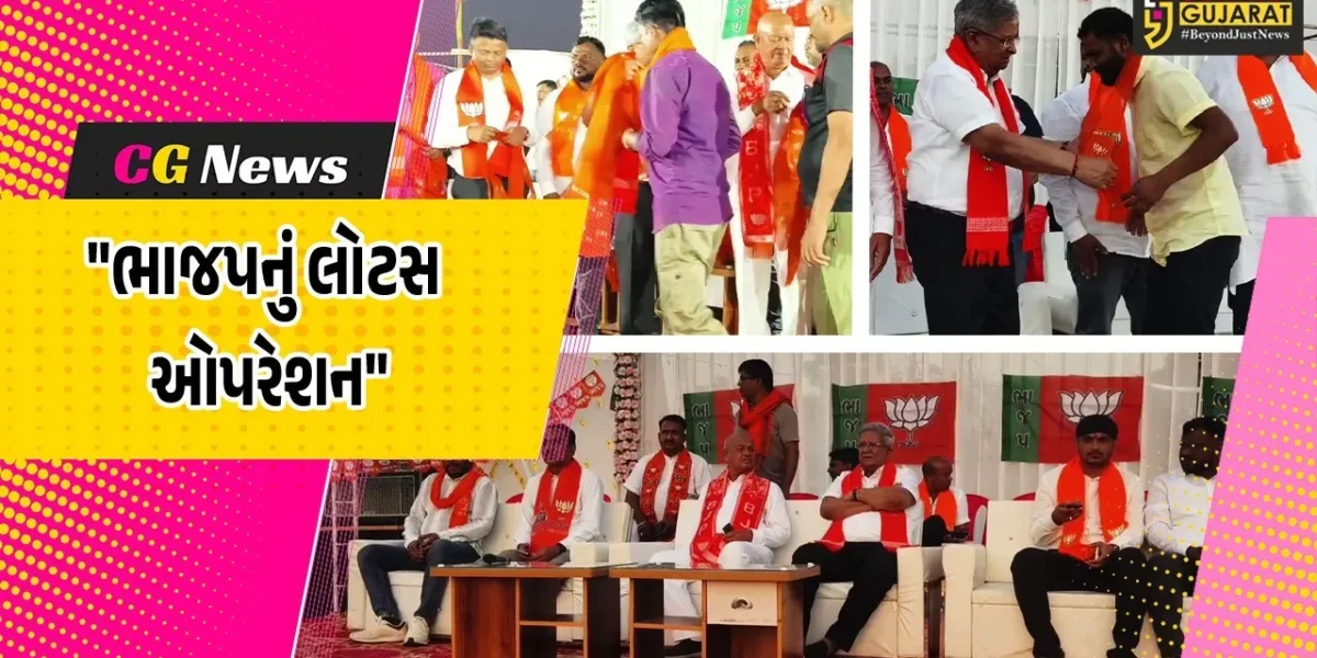 વલસાડ : ઉમરગામમાં AAPને મોટો ફટકો,તાલુકા પ્રમુખ મનીષ હડપતી 1500 કાર્યકરો સાથે ભાજપમાં જોડાયા