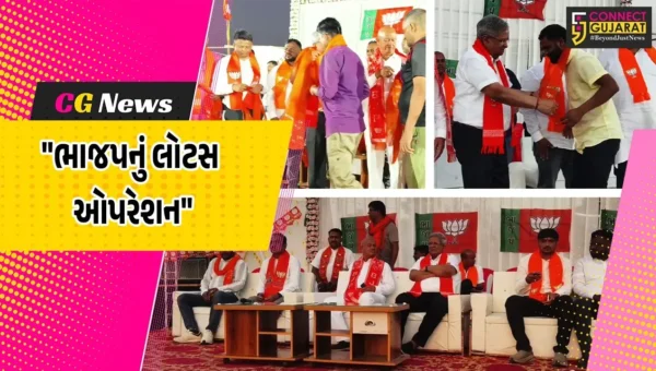 વલસાડ : ઉમરગામમાં AAPને મોટો ફટકો,તાલુકા પ્રમુખ મનીષ હડપતી 1500 કાર્યકરો સાથે ભાજપમાં જોડાયા