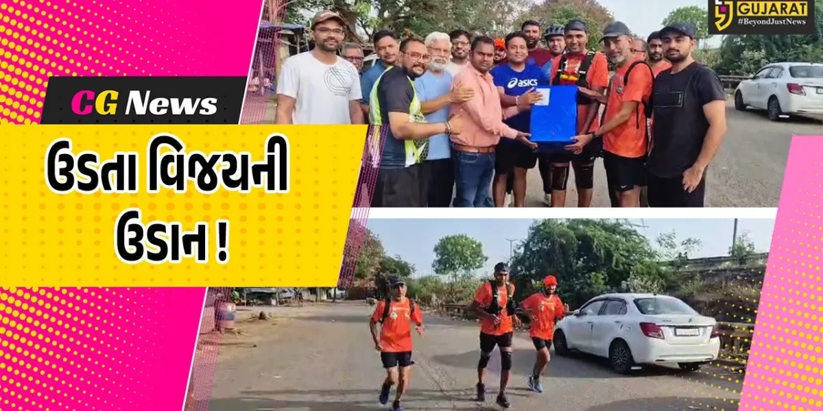 અંકલેશ્વર: રેવા રનર્સ ક્લબના વિજય માલીએ 29 દિવસ દરમ્યાન અનોખી દોડ પૂર્ણ કરી