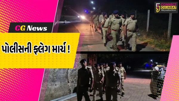 ભરૂચ: ચૂંટણીને ધ્યાને લઇ નબીપુર પોલીસ દ્વારા સંવેદનશીલ ગામોમાં યોજાય ફ્લેગમાર્ચ
