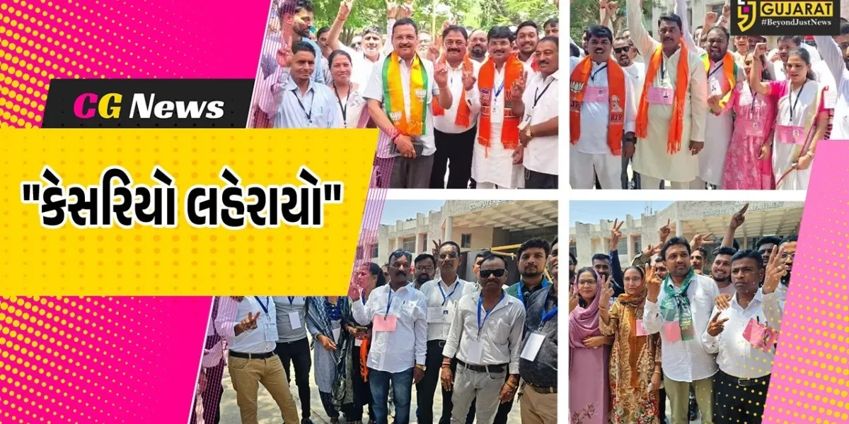 ભરૂચ : નગરપાલિકામાં ભાજપે સત્તા જાળવી રાખી, 44 માંથી 29 બેઠકો પર ભવ્ય જીત