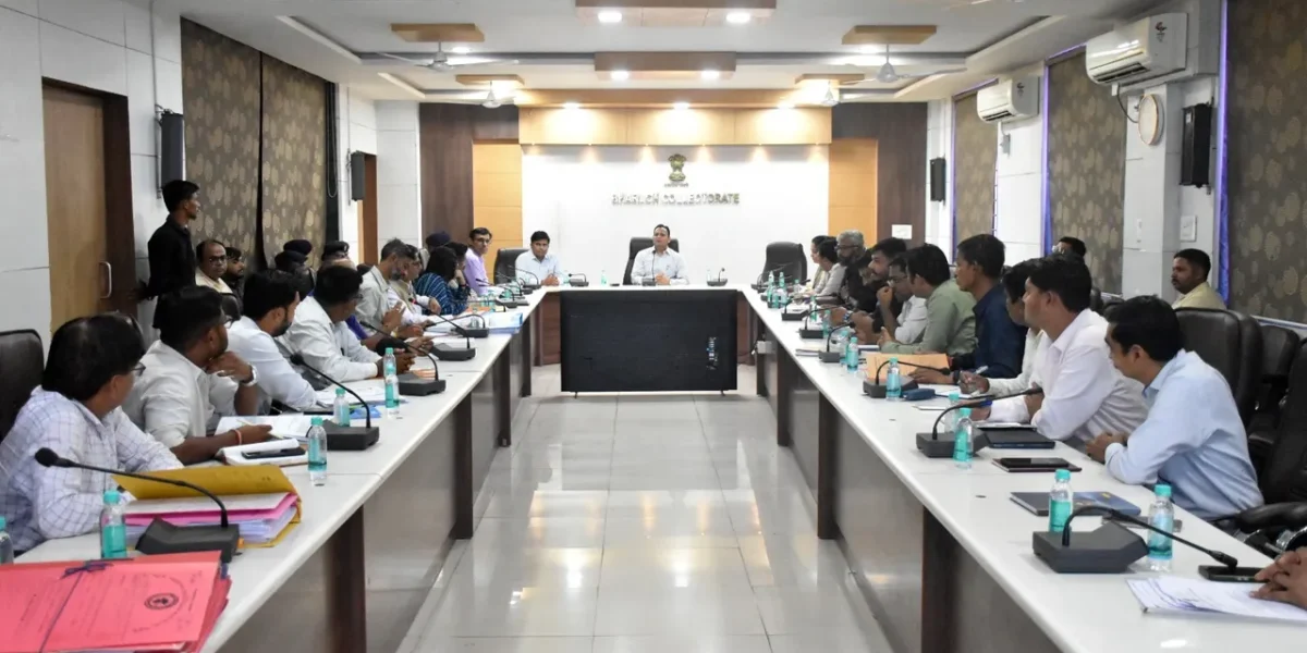 ભરૂચ: કલેકટર ગૌરાંગ મકવાણાના અધ્યક્ષસ્થાને જિલ્લા સ્વાગત કાર્યક્રમ યોજાયો