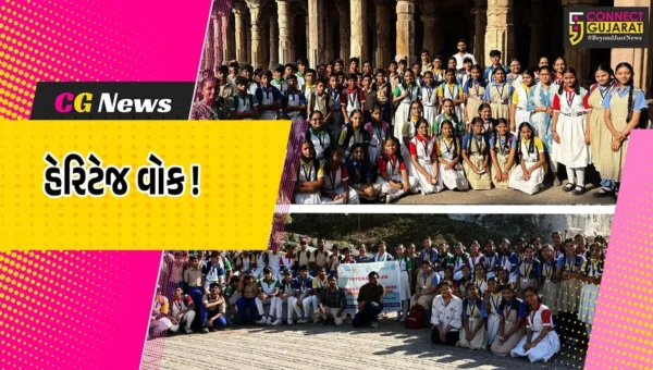 ભરૂચ: વર્લ્ડ હેરિટેજ ડે નિમિત્તે હેરિટેજ વોકનું આયોજન, વિદ્યાર્થીઓ ઉત્સાહભેર જોડાયા