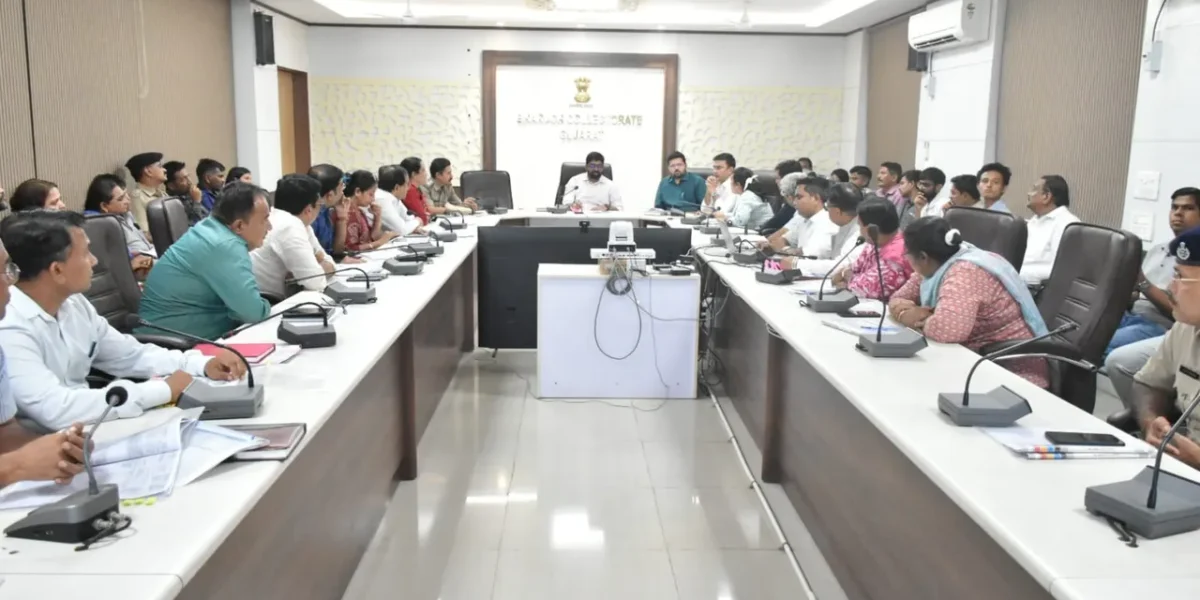 ભરૂચ: માનવ અધિકાર આયોગના સભ્યની મુલાકાત પૂર્વે કલેક્ટરની અધ્યક્ષતામાં તૈયારીઓની સમીક્ષા બેઠક યોજાઈ