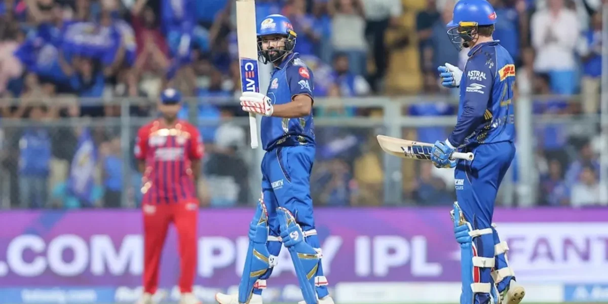 IPL 2026 ની 47મી મેચમાં મુંબઈએ લખનૌને 6 વિકેટથી હરાવ્યું, રોહિતે 44 બોલમાં 6 ચોગ્ગા અને 7 છગ્ગાની મદદથી 84 રન બનાવ્યા
