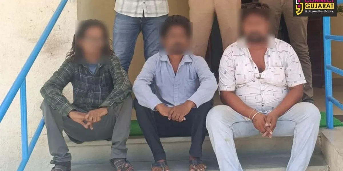 ભરૂચ: હાંસોટ પોલીસે પાંજરોલી ગામના સરપંચ ફળીયામાં જુગાર રમતા ત્રણ જુગારીયાઓને ઝડપી પાડ્યા