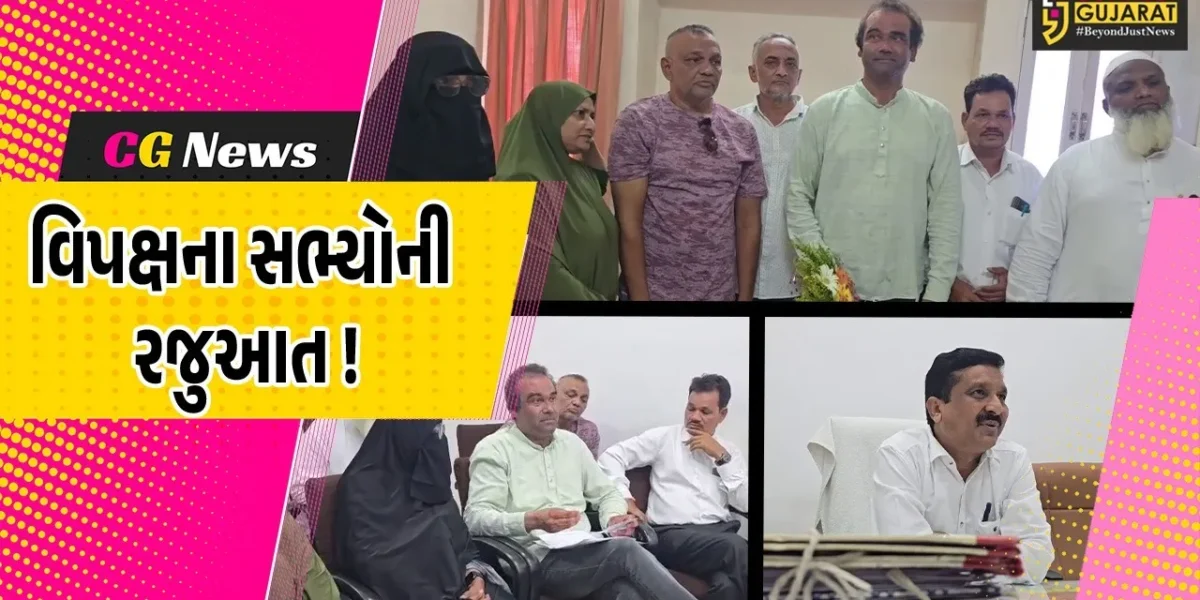 ભરૂચ: વિપક્ષના સભ્યોએ ચીફ ઓફિસર સાથે કરી મુલાકાત, પ્રી મોન્સૂન કામગીરી વહેલી તકે શરૂ કરવા માંગ