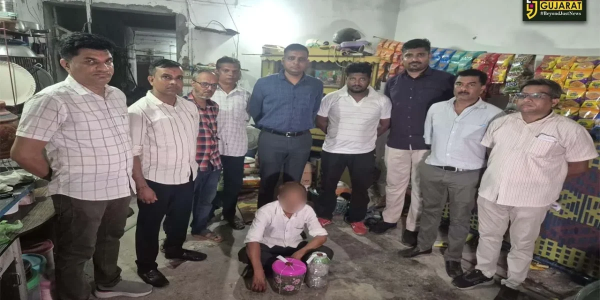 ભરૂચ: દહેજ પોલીસે માખણીયાવાડમાંથી ગાંજાના જથ્થા સાથે એક આરોપીની કરી ધરપકડ