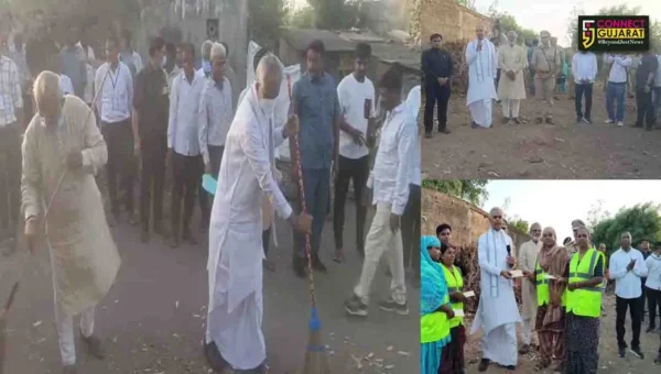 અંકલેશ્વર : નવા કાંસિયા ગામે રાજ્યપાલ આચાર્ય દેવવ્રતજીએ ગ્રામજનો સાથે કર્યું વૃક્ષારોપણ,સફાઈ અભિયાનમાં પણ જોડાયા