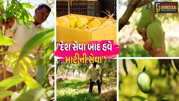 ડાંગ : નિવૃત્ત SRP જવાને માત્ર એક એકરમાં પ્રાકૃતિક ખેતીથી ઉભું કર્યું સફળ મોડેલ, કેમિકલમુક્ત આંબા ઉછેરીને મેળવી લાખોની કમાણી