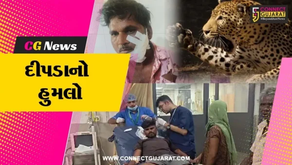 દાહોદ : પાંચવાડા ગામે દીપડાનો હુમલો,ખેડૂત સહિત ત્રણ ઘાયલ, ગ્રામજનોમાં ભયનો માહોલ