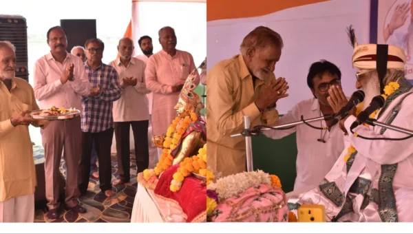 સુરત: જહાંગીરપુરા સ્થિત કુરુક્ષેત્ર ભૂમિ પર અધિકમાસ નિમિત્તે મુળદાસ બાપુની કથાનું આયોજન, અનેક આગેવાનો રહ્યા ઉપસ્થિત