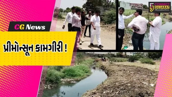 અંકલેશ્વર:નગર પાલિકા દ્વારા વરસાદી કાંસની સાફ સફાઈ સાથે પ્રિ-મોન્સૂન કામગીરીનો પ્રારંભ