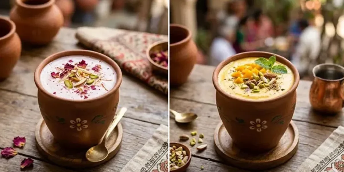 ગરમીથી જોઈતી હોય રાહત? તો સાદી લસ્સી છોડો અને ઘરે જ બનાવો સ્પેશિયલ ‘ગુલાબ કે મેંગો લસ્સી’
