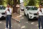 ભરૂચ: જિલ્લા કોર્ટના પાર્કિંગમાં ધામણ સાપ દેખાતા અફરાતફરી, વાઈલ્ડ લાઈફ રેસ્ક્યુ ટ્રસ્ટે કર્યું સફળ રેસ્ક્યુ