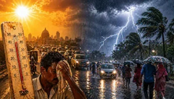 ગરમીના પ્રકોપ વચ્ચે રાજ્યના કેટલાક વિસ્તારોમાં કમોસમી વરસાદ વરસ્યો, દાહોદમાં કરા સાથે ધોધમાર વરસાદ વરસ્યો