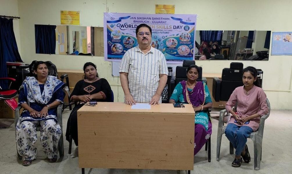 ભરૂચ : જન શિક્ષણ સંસ્થાન દ્વારા ‘વર્લ્ડ યુથ સ્કિલ ડે’ની ઉજવણી કરાય, યુવાનોને કૌશલ્યલક્ષી માર્ગદર્શન અપાયું…