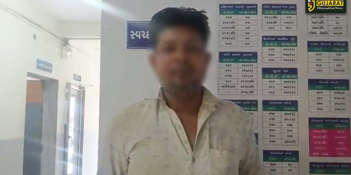 અંકલેશ્વર: સુરવાડી બ્રિજ પર તલવાર સાથે આતંક મચાવનાર ઇસમની બી ડિવિઝન પોલીસે કરી અટકાયત