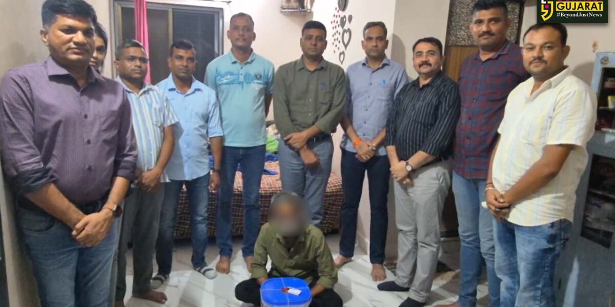 ભરૂચમાં 1.922 કિલો ગાંજા સાથે એક શખ્સની ધરપકડ,SOGએ રૂ.96 હજારથી વધુનો મુદ્દામાલ જપ્ત કર્યો
