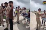 અંકલેશ્વર: એરફોર્સ કોન્વોય પાયલોટિંગ દરમિયાન ટ્રાફિક પોલીસની સમયસૂચકતા, અકસ્માતગ્રસ્ત ટ્રક ડ્રાઇવરનો જીવ બચાવ્યો