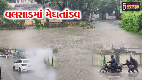વલસાડ : જિલ્લામાં મેઘમહેર તમામ તાલુકામાં ધોધમાર વરસાદ, વાપીમાં માત્ર 2 કલાકમાં 4 ઇંચ વરસાદ ખાબકતા ગુંજન પાણી-પાણી!